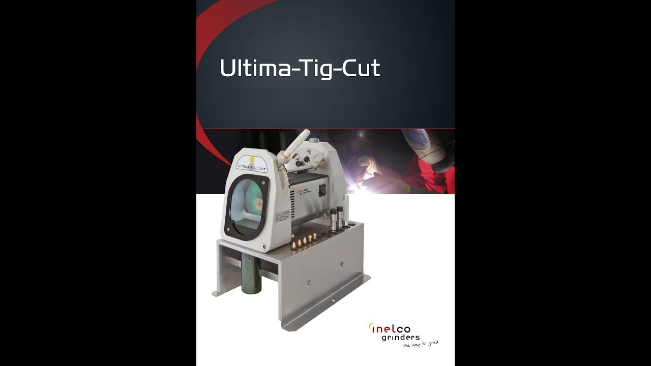 Inelco Ultima TIG tungsten grinder accessory available from a professional welding machine supplier Malaysia.